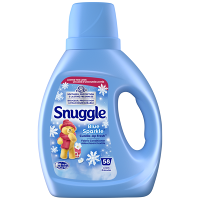 Snuggle Blue Sparkle Cuddle-Up Fresh Liquid Fabric Conditioner, 58 Wash Loads 1.16 l, $0.63/100ml