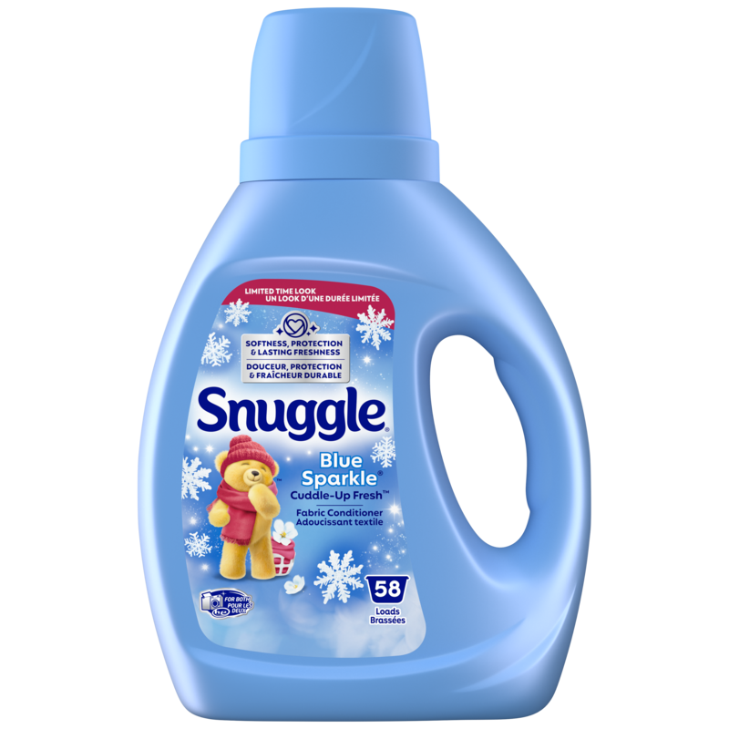 Blue Sparkle Cuddle-Up Fresh Liquid Fabric Conditioner, 58 Wash Loads