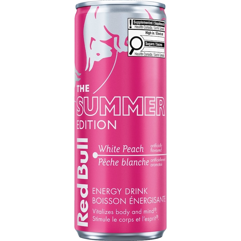 The Summer Edition Energy Drink White Peach