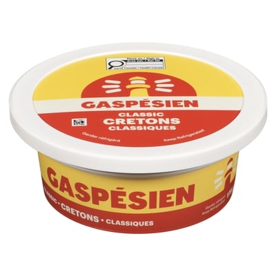 Gaspésien Cretons classiques 175 g, 2,29 $/100g