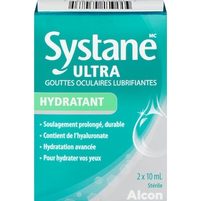 Systane Gouttes oculaires lubrifiantes hydratant 20 ml, 99,95 $/100ml