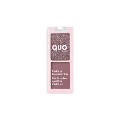 Quo Beauty Double Up Eyeshadow Duo  - MAUVE MAGIC  1 ea, $4.79/1ea
