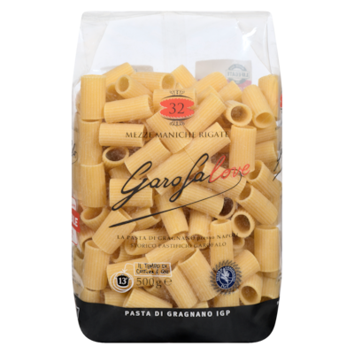 Garofalo Pasta 32 Mezze Maniche Rigate 500 g, $0.86/100g