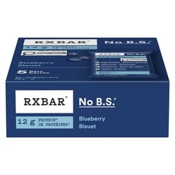 RXBar Barres bleuet 5 barres 260 g, 4,62 $/100g