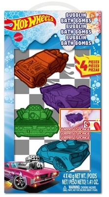 Hot Wheels Bubblin bombe de bains, 4 pièces 4 ea, 1,75 $/1ch
