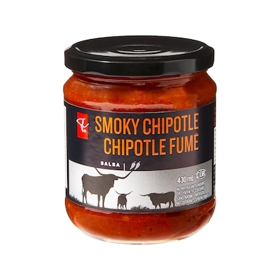 PC Black Label Salsa, Smoky Chipotle 430 ml, $1.35/100ml