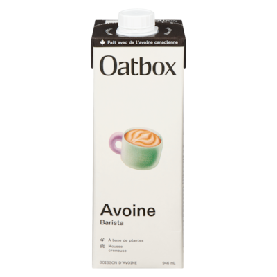 Boisson d'avoine barista 946 ml, 0,53 $/100ml