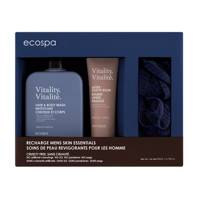 ECOPURE Recharge Mens Skin Essentials 1 ea, $10.00/1ea