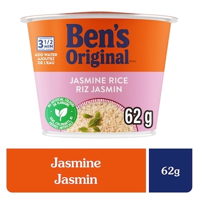 Ben’s Riz Jasmin Gobelet 62 g, 4,84 $/100g
