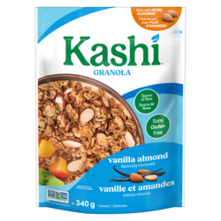 Kashi Crunchy Granola Vanilla Almond 340 g, $1.76/100g