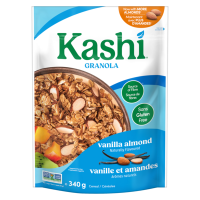 Kashi Crunchy Granola Vanilla Almond 340 g, $1.76/100g