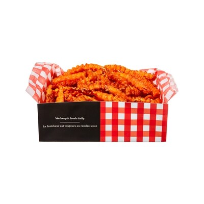 null Frites de patates douces, petites (Disponible après 11h) 300 g, 1,33 $/100g