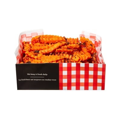 null Frites de patates douces, petites (Disponible après 11h) 300 g, 1,33 $/100g