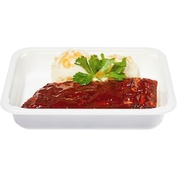 null Half Rack of Ribs with Mashed Potatoes 455 g, $2.20/100g