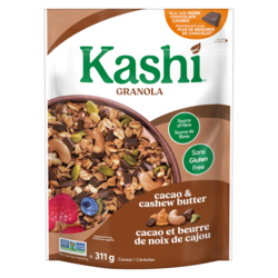 Kashi Céréales granola cacao et beurre de noix de cajou 311 g, 2,57 $/100g
