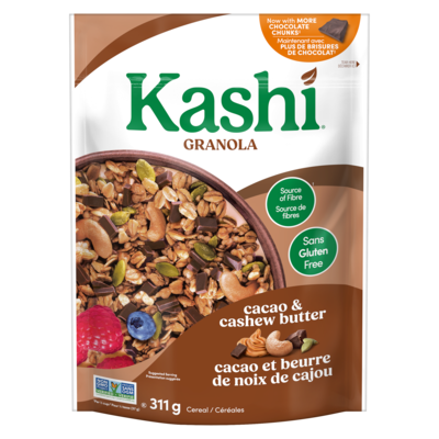 Kashi Céréales granola cacao et beurre de noix de cajou 311 g, 1,60 $/100g