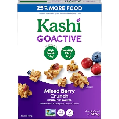Kashi Granola Cereal Mixed Berry Crunch 501 g, $1.70/100g