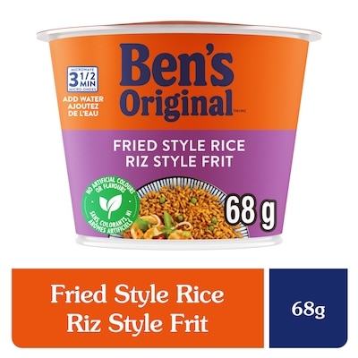 Bens Fried Style Rice Single Serve Cup 68 g, $2.94/100g