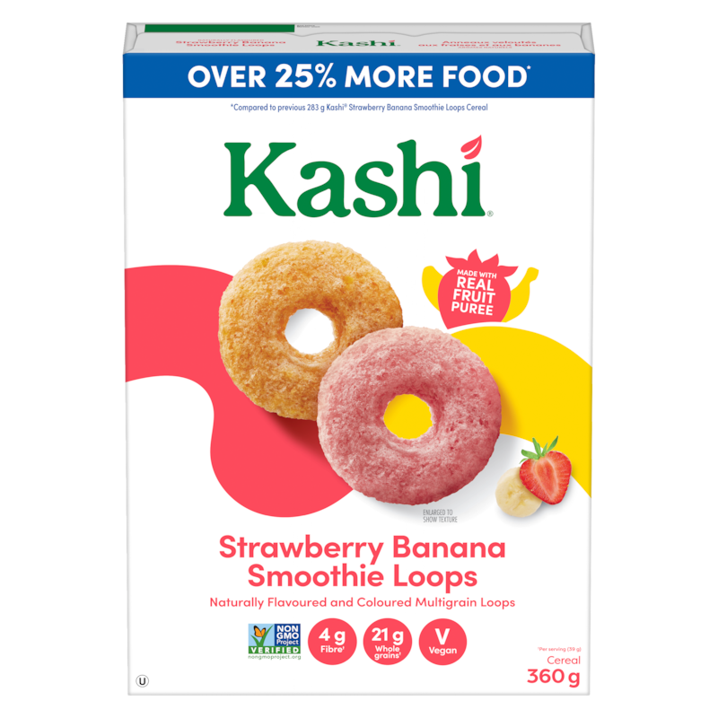 Cereal Strawberry Banana Smoothie Loops