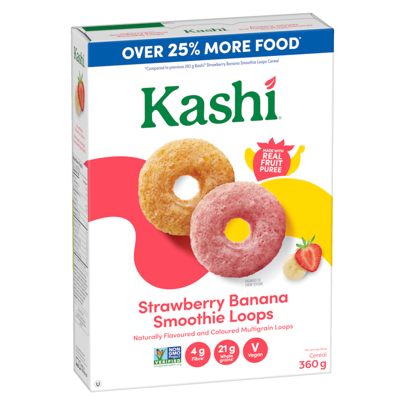 Cereal Strawberry Banana Smoothie Loops