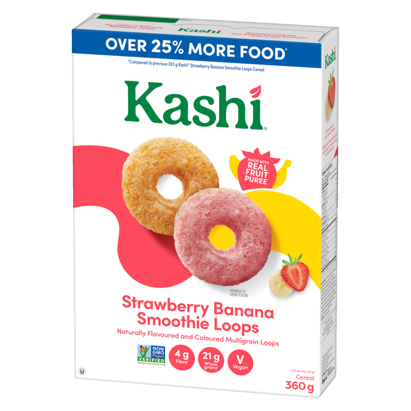 Cereal Strawberry Banana Smoothie Loops