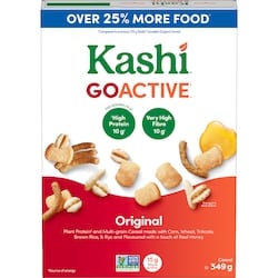 Kashi Goactive Cereal Original 349 g, $2.01/100g
