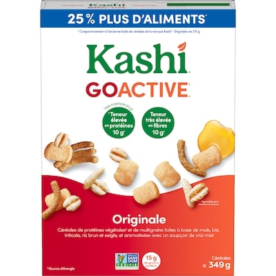Kashi Goactive Céréales originale 349 g, 2,09 $/100g