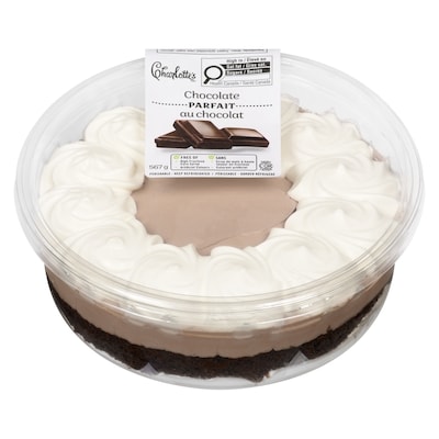 Charlotte's Parfait au chocolat 567 g, 1,76 $/100g