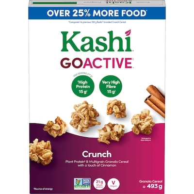 Kashi Granola Cereal Crunch 493 g, $1.72/100g