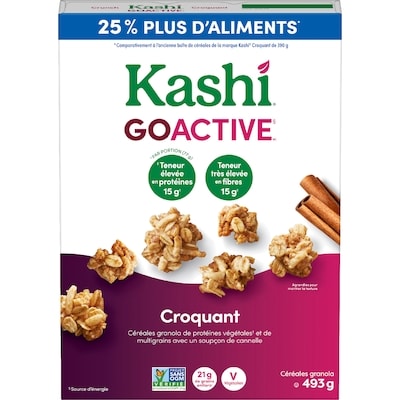 Kashi Céréales granola croquant 493 g, 1,72 $/100g