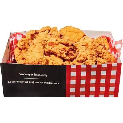 null Chicken Waffle Bites, 18 Pieces (Available After 11am) 360 g, $4.44/100g