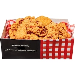 null Bouchées de gaufre au poulet, 18 pièces (disponibles après 11h) 360 g, 4,44 $/100g