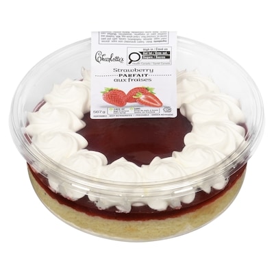 Charlotte's Parfait aux fraises 567 g, 1,76 $/100g