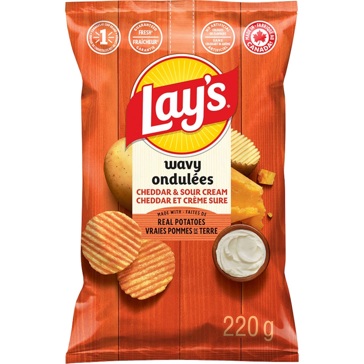 Lay's Sour Cream & Onion Flavoured Potato Chips