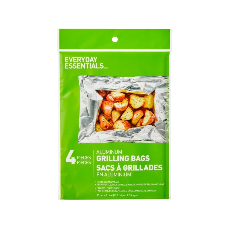 Aluminum Grilling Bags 4 Pack