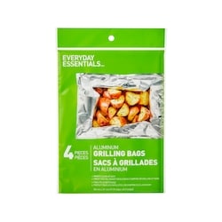 Everyday Essentials Paquet de 4 sacs à grillades en aluminium 1 ea, 5,00 $/1ch