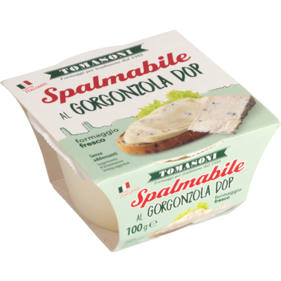 Tomasoni Spreadable Gorgonzola Cheese, DOP 100 g, $7.99/100g