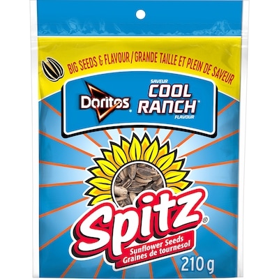 Spitz Cool Ranch Flavour Sunflower Seeds 210 g, $1.80/100g