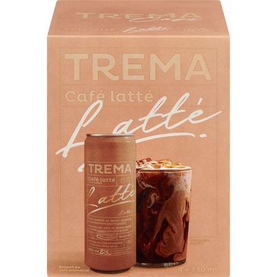 Trema Boisson au café aromatisé café latté 4x330.0 ml, 1,06 $/100ml
