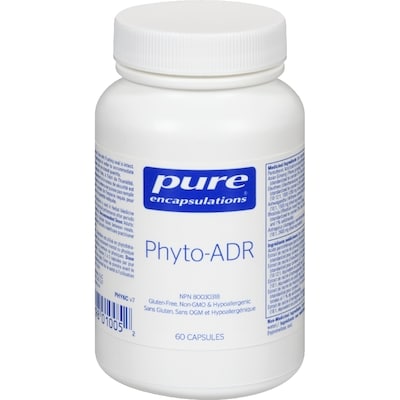 Pure Encapsulations Phyto-Adr 60 ea, $0.55/1ea