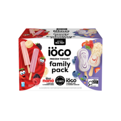 IOGO Frozen Yogurt Family Pack, 24 Units 1 ea, $25.00/1ea