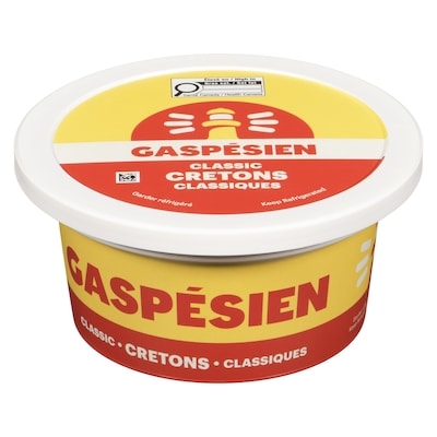 Gaspésien Cretons classiques 300 g, 2,33 $/100g