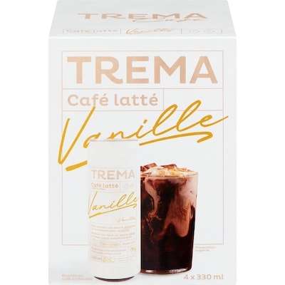 Trema Boisson au café aromatisé café latté vanille 4x330.0 ml, 1,06 $/100ml