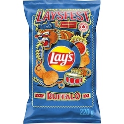 ROCKIN' BUFFALO FLAVOURED POTATO CHIPS