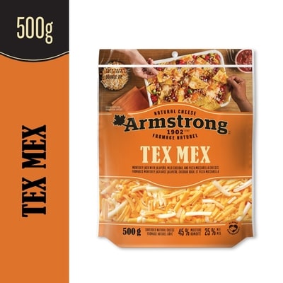 Armstrong Tex Mex Shredded Cheese 500 g, $2.40/100g