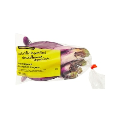 Sans Nom Aubergines longues naturellement imparfaites 907 g, 0,44 $/100g