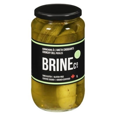 Brine Crunchy Dill Pickles 1 l, $0.60/100ml