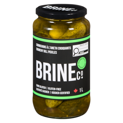 Brine Crunchy Dill Pickles 1 l, $0.60/100ml