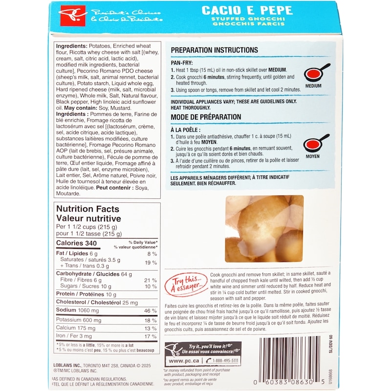 Flavour Explosion Cacio e Pepe Stuffed Gnocchi