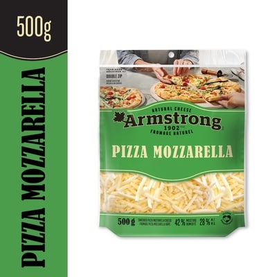 Armstrong Pizza Mozzarella Shredded Cheese 500 g, $2.40/100g